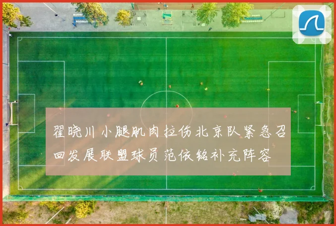 翟晓川小腿肌肉拉伤北京队紧急召回发展联盟球员范依铭补充阵容